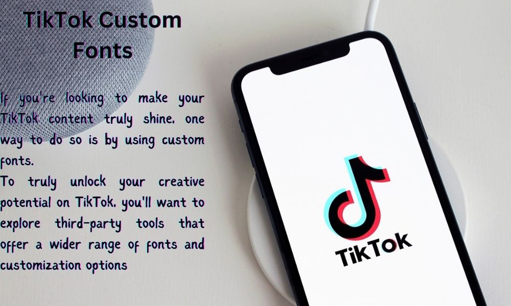 Custom Fonts for TikTok